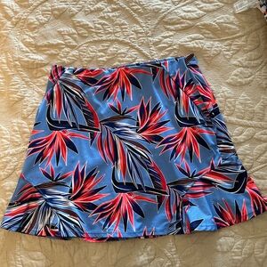 Tropical Print Women's Skirt